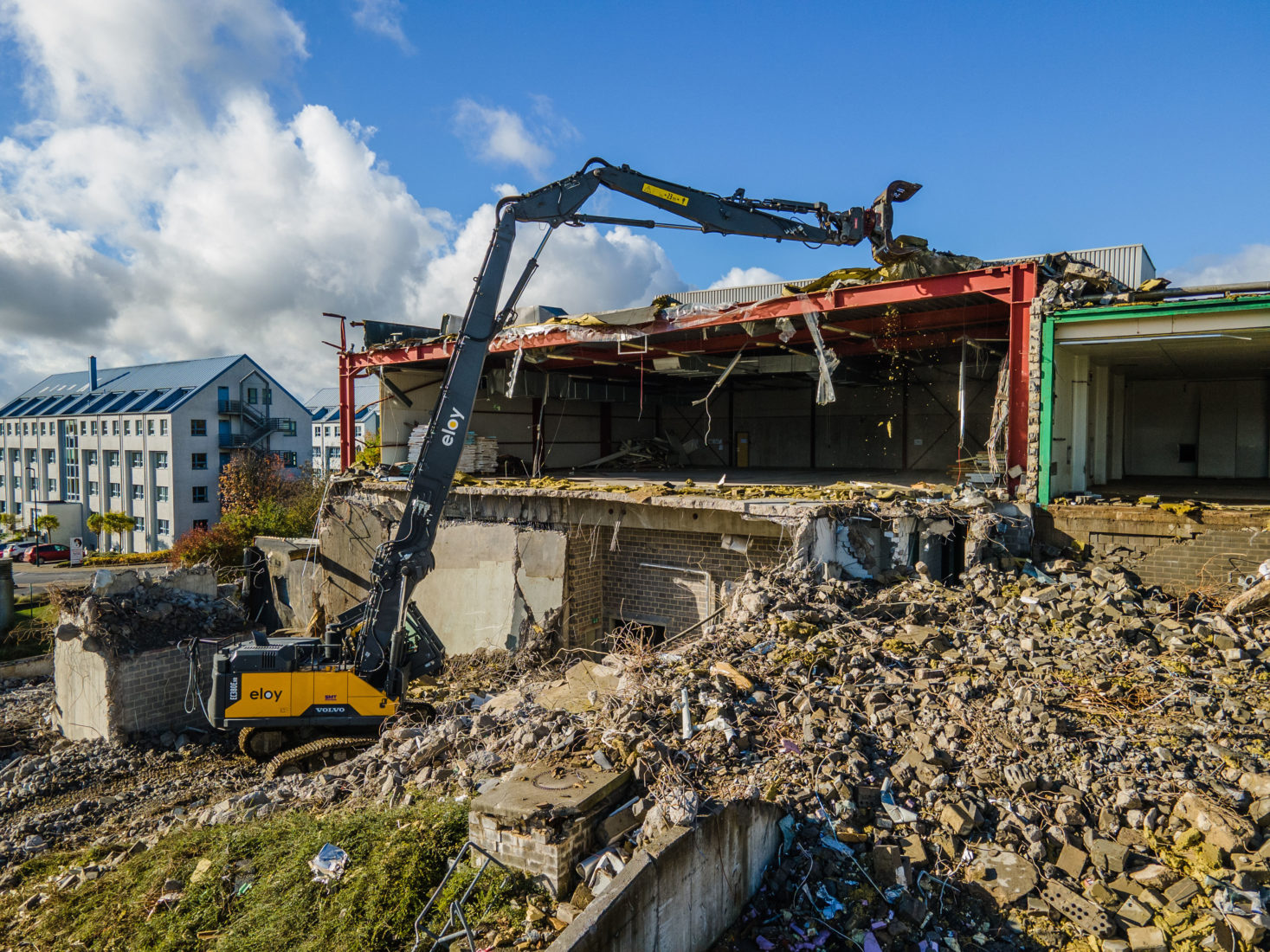 Démolition de bâtiment Liège, Namur, Charleroi, Luxembourg Eloy